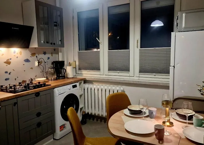 Apartament Granatowy Chill