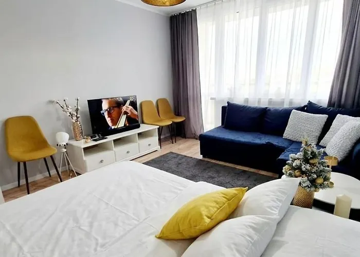 Apartament Granatowy Chill